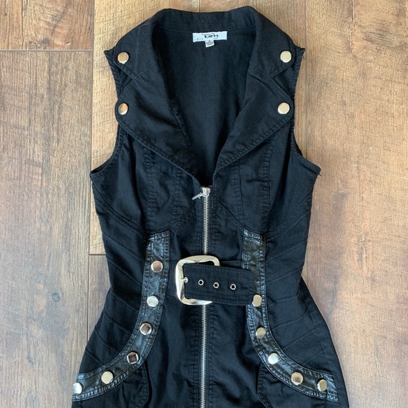 Goth style Entry brand buckled, vintage style - Picture 2 of 4